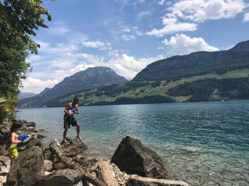 Ferienwohnungen Mit 4 Betten In Gersau Direkt Am Vierwaldstaettersee Eksteriør bilde